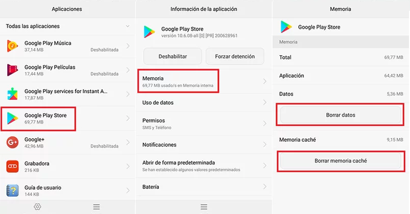 ¿Cómo recuperar Google Play Services en mi celular?